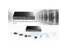 CUDY GS1024 24-Port Gigabit Metall Switch