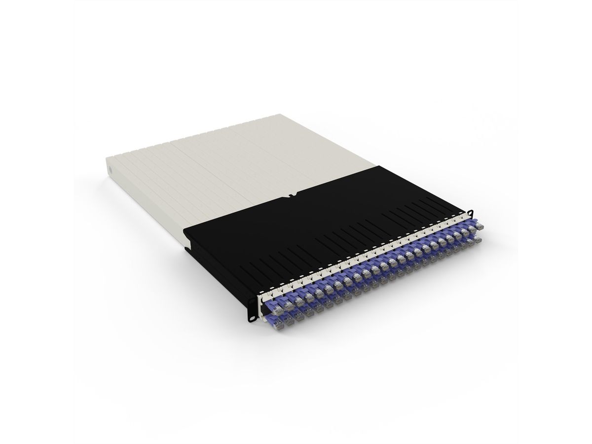 patchbox.one 30RU STP paars Cat.6a 1,8 m