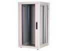 ROLINE 19-inch netwerkkast Basic 22 U, 600x600 BxD Glazen deur grijs