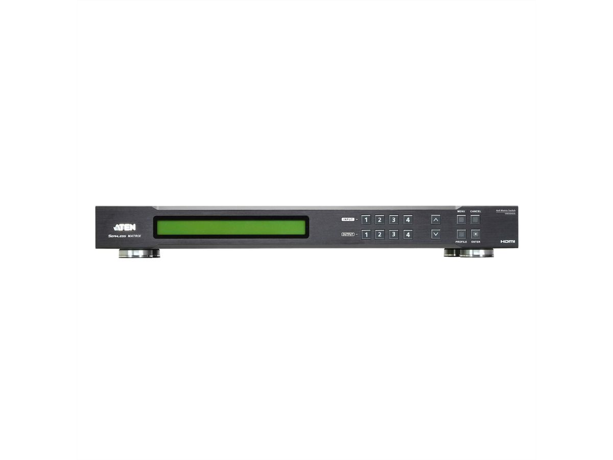 ATEN VM5404HA 4x4-HDMI-Matrix-Switch mit Skalierfunktion