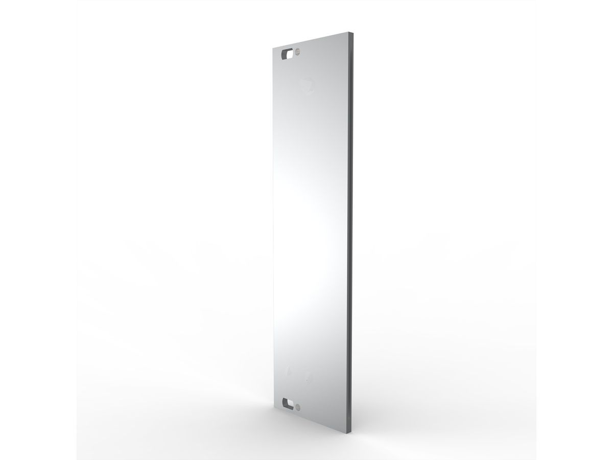 SCHROFF Front Panel, Refrofit Shielding, 3 U, 5 HP, 2.5 mm, Al, Anodized, Untreated Edges