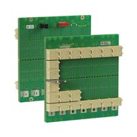 SCHROFF CPCI seriële backplane, 3 HE, 7 sleuven, systeemsleuf links, enkele ster, zonder RIO