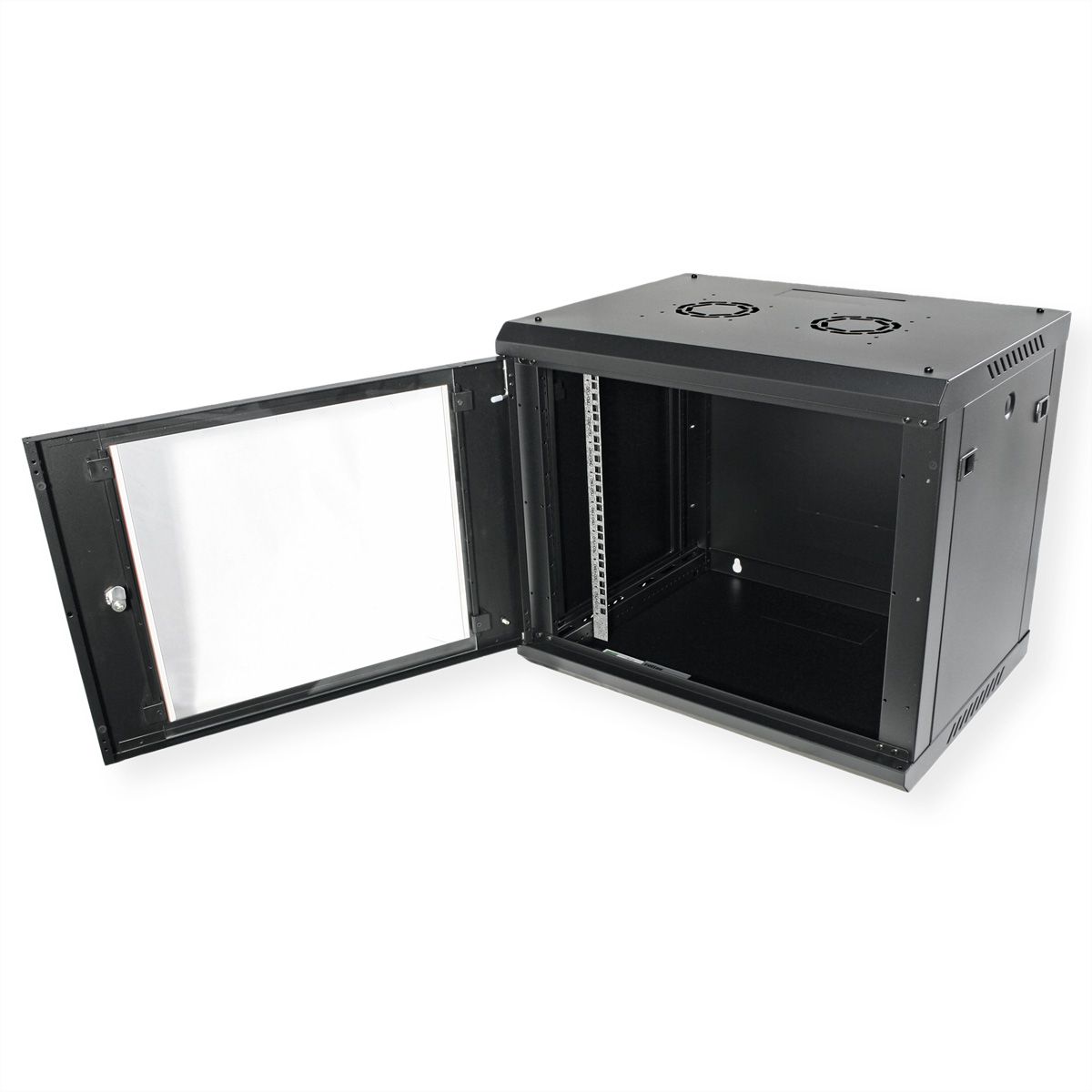 ROLINE 19-inch wandbehuizing Basic Plus 9U , 600x450 BxD zwart