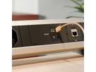 BACHMANN DESK 2xCH 90° 1xUSB C/C 100W, 1xCM