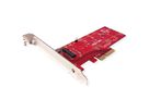 ROLINE PCIe 4.0 x4 3.3V5A hostadapter voor PCIe-NVMe M.2 110mm SSD