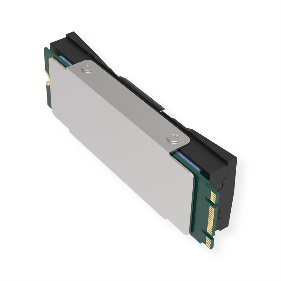 Xilence M2SSD.B.ARGB M.2 2280 SSD PCIe NVMe/SATA Cooler, 3PIN ARGB 5V, Passive