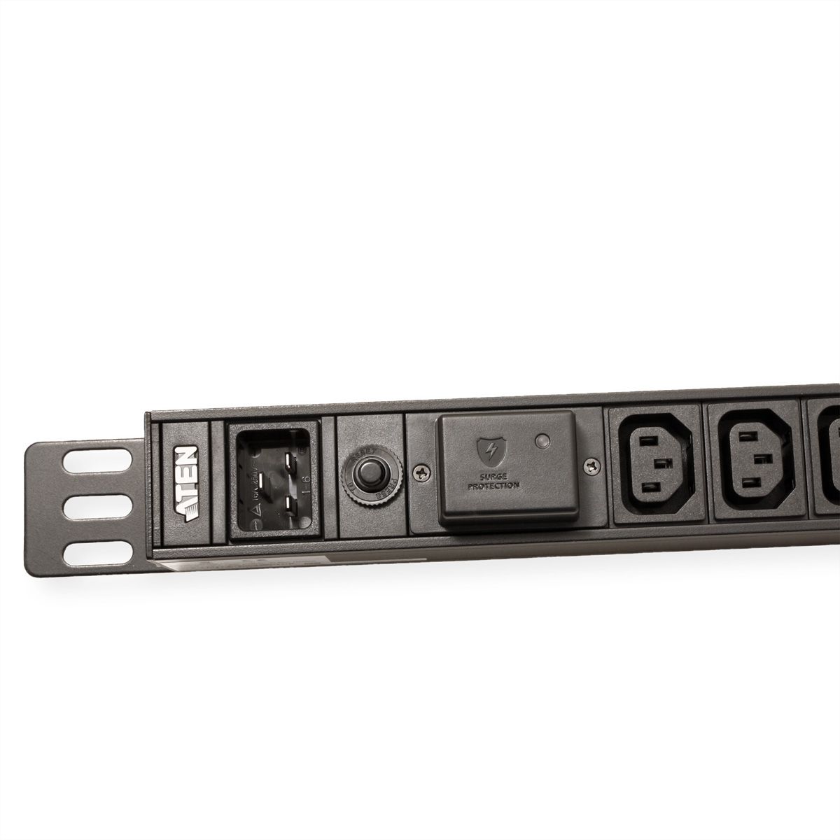 ATEN PE0216SG 0U 16A 16-poorts Basic PDU met overspanningsbeveiliging