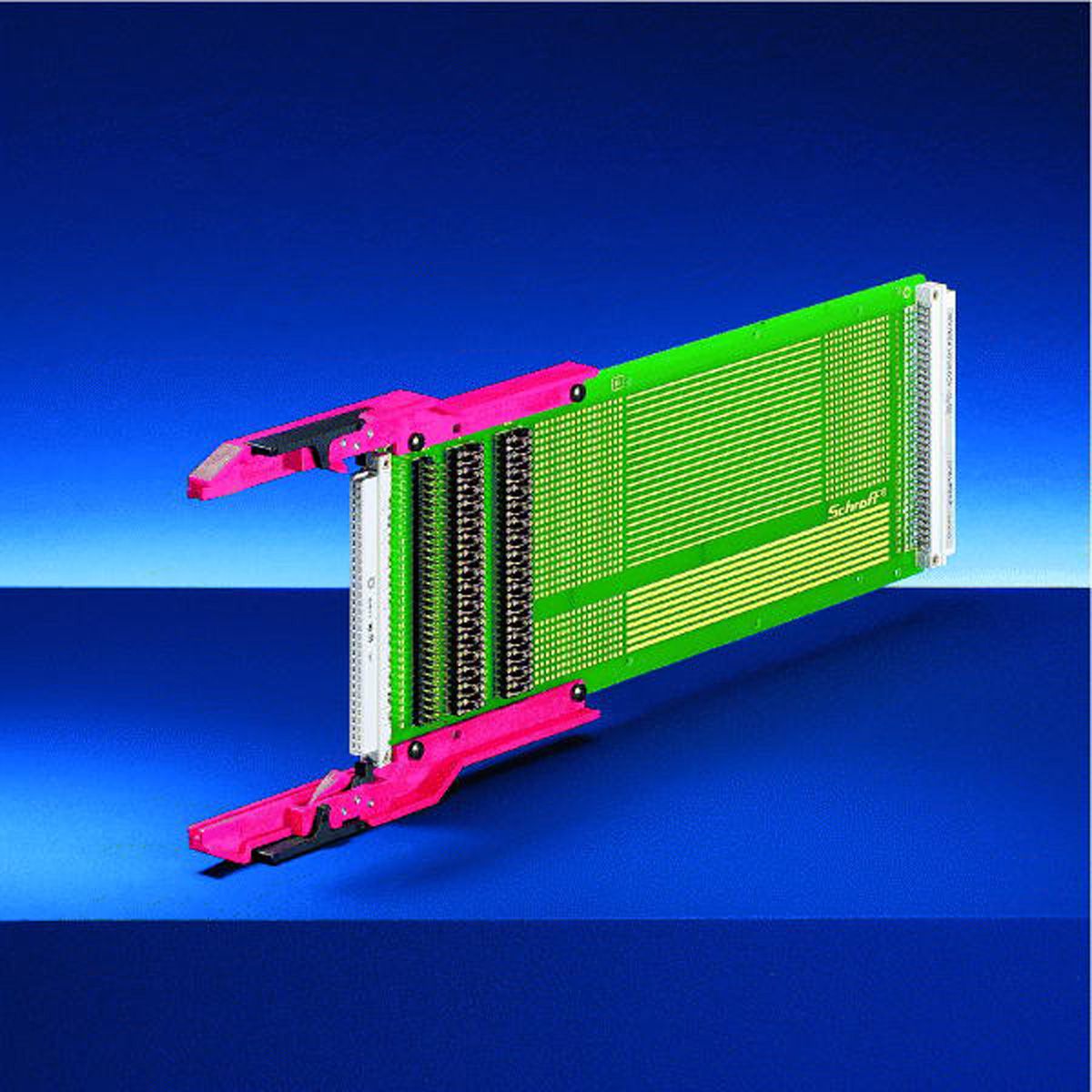SCHROFF testadapter voor DIN-aansluiting type B, 3 HE, 160 mm