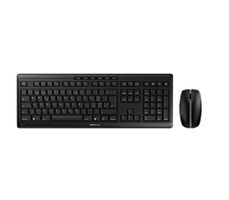 CHERRY Stream Desktop Recharge toetsenbord Inclusief muis RF Draadloos QWERTZ Zwitsers Zwart