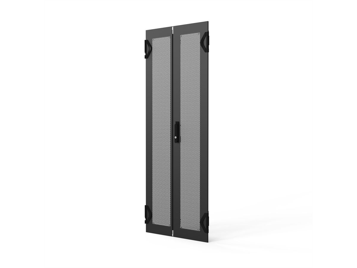 DOOR VENT DOUBLE 1600H 600W RAL7021