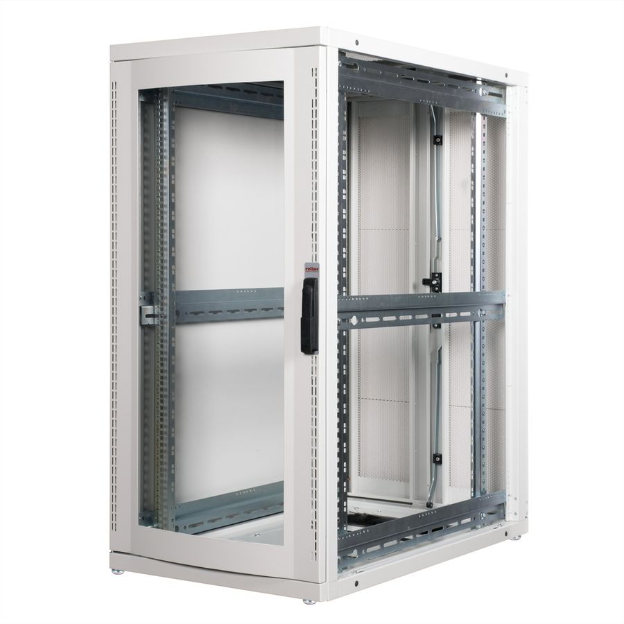 ROLINE 19-inch serverrack Pro 26 U, 600x1000 BxD grijs plexiglas