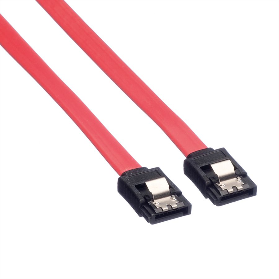 VALUE Internal SATA 6.0 Gbit/s Cable, with Latch, 0.5 m