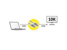 ROLINE 10K HDMI Ultra High Speed ​​Kabel, M/M, zwart, 2 m