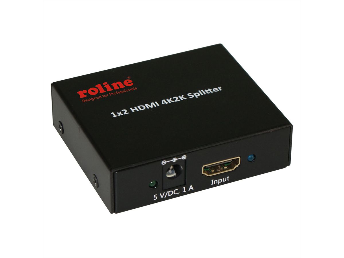 ROLINE HDMI Splitter, 4K, 2-way