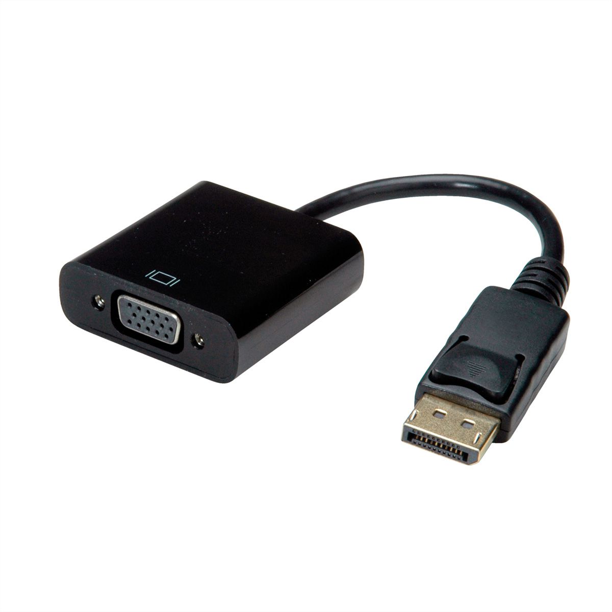 VALUE DisplayPort-VGA Adapter, DP Male  - VGA Female, passief