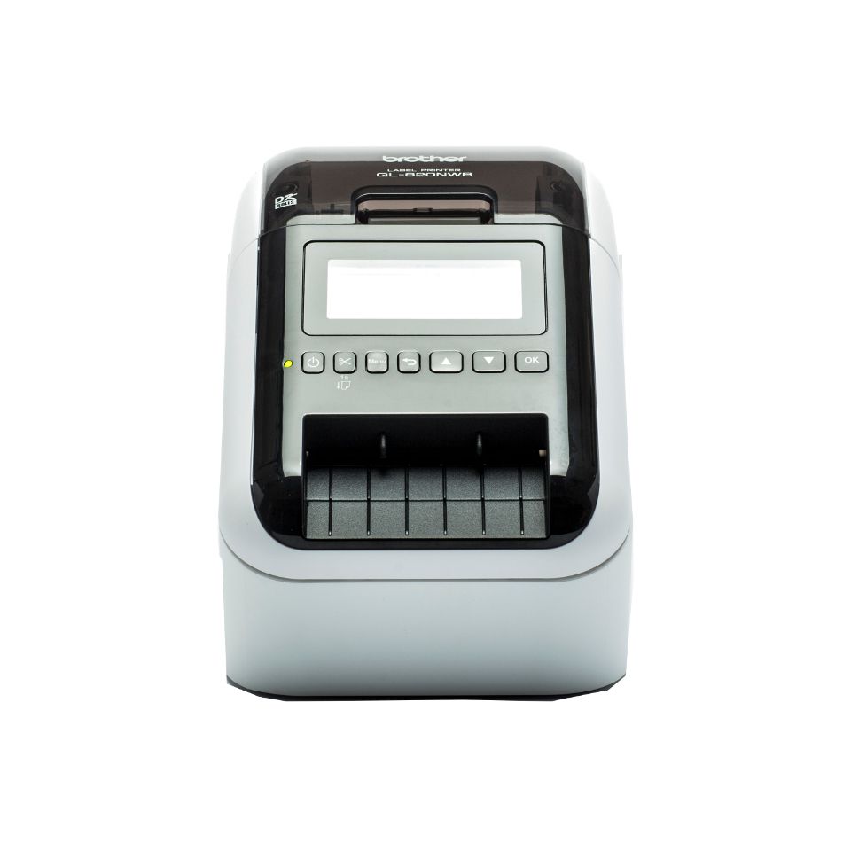 Brother QL-820NWBC labelprinter Direct thermisch Kleur 300 x 600 DPI 176 mm/sec Bedraad en draadloos Ethernet LAN DK Wifi Bluetooth