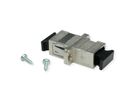 TELEGÄRTNER SC Adaptor, Multimode and Singlemode, Ceramic sleeve, metal housing