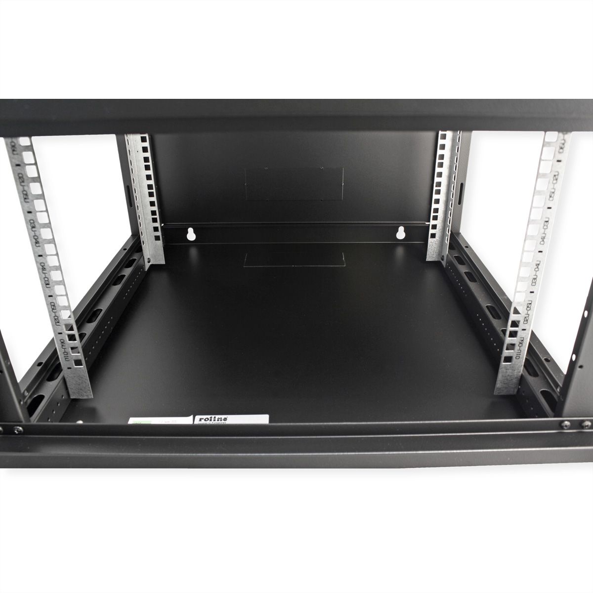 ROLINE 19-inch wandbehuizing Basic Plus 6U , 600x600 BxD zwart