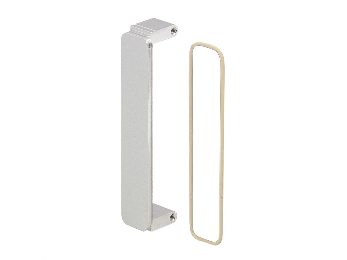 SCHROFF PMC Mezzanine frontpaneel, niet afgeschermd, Al, geanodiseerd