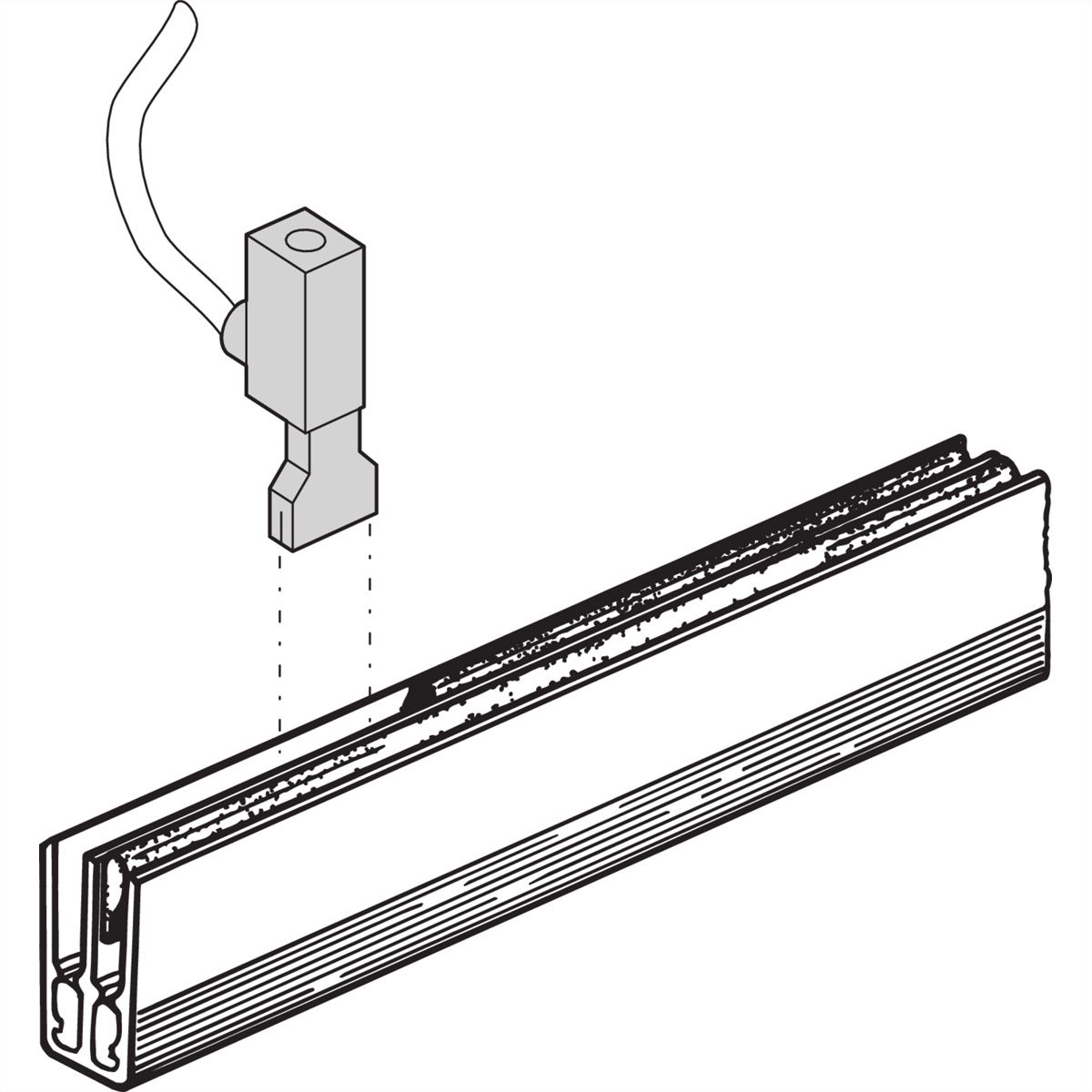 SCHROFF Power Connector 125 A for Busbar 1 ... 4 Pole