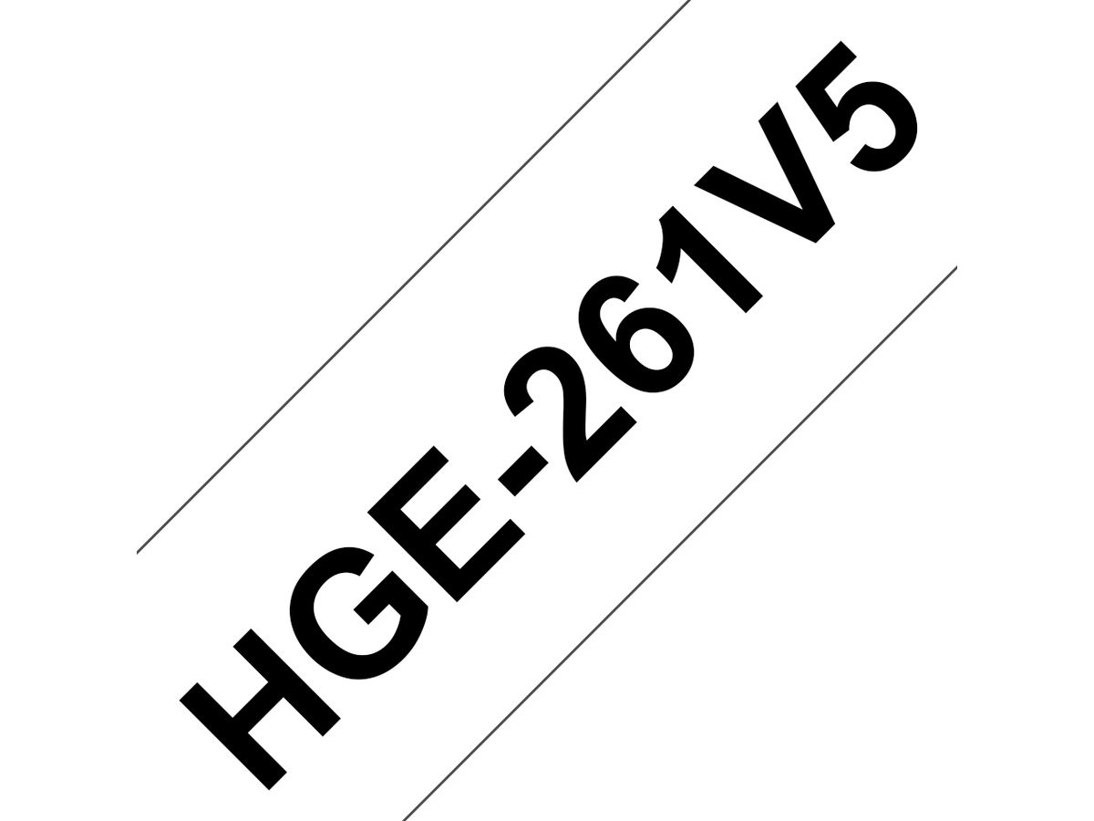 Brother HGE261V5 label-making tape