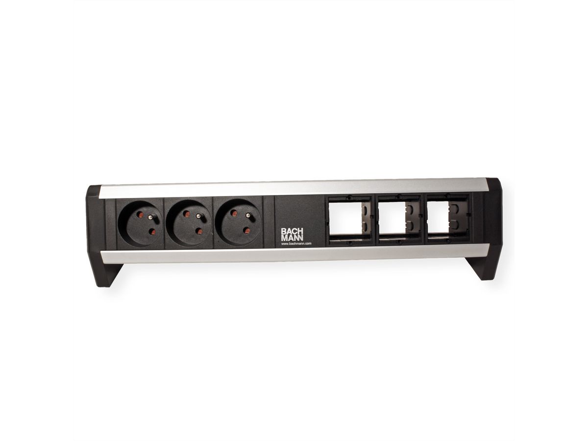 BACHMANN DESK 3x earthing contact 3x ABD