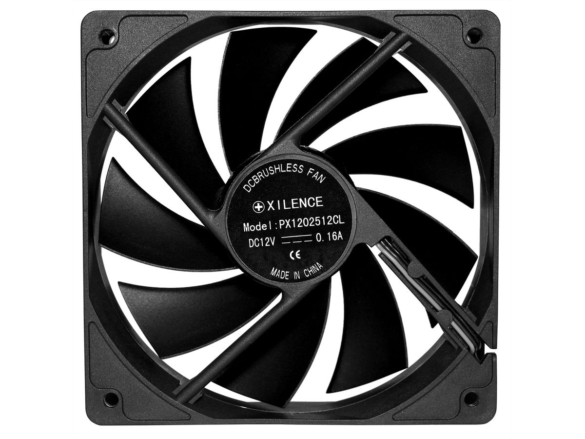 XILENCE XF139 Performance C Gehäuselüfter XPF120.B 120 mm, schwarz