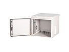 ROLINE 19-inch wandbehuizing Pro 9 U, 600x600 BxT IP55 buiten grijs