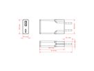 VALUE USB Charger mit Euro-Stecker, 2 Ports Typ A+C, 20W