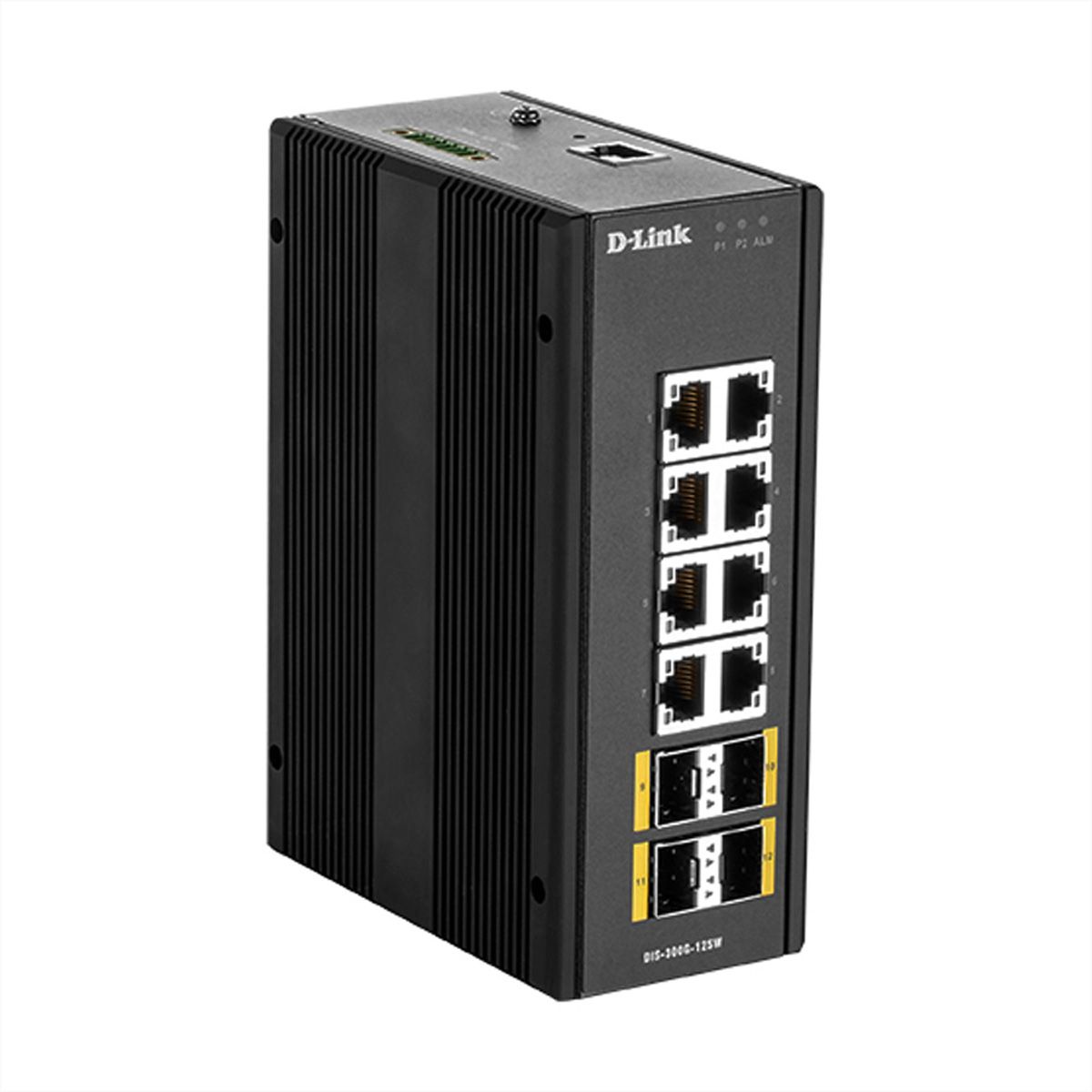 D-Link DIS-300G-12SW 12-Poorts SwitchLayer2 Managed Gigabit Industrial