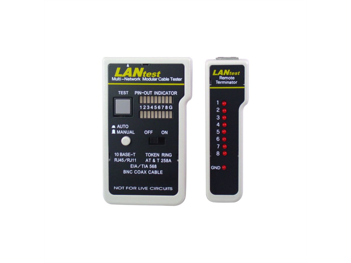 HOBBES LANtest Multinetwork Cable Tester