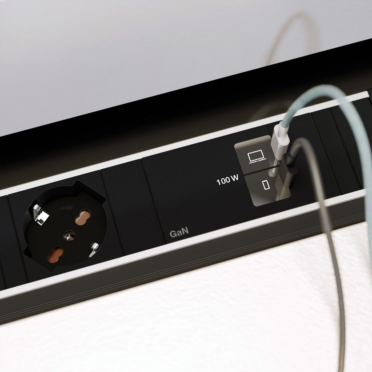 BACHMANN CONFERENCEF M 1xP40, 1xUSB C/C 100W