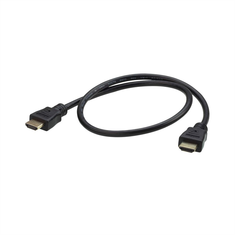 ATEN 2L-7DA6H High Speed True 4K HDMI Cable with Ethernet, black, 0.6 m