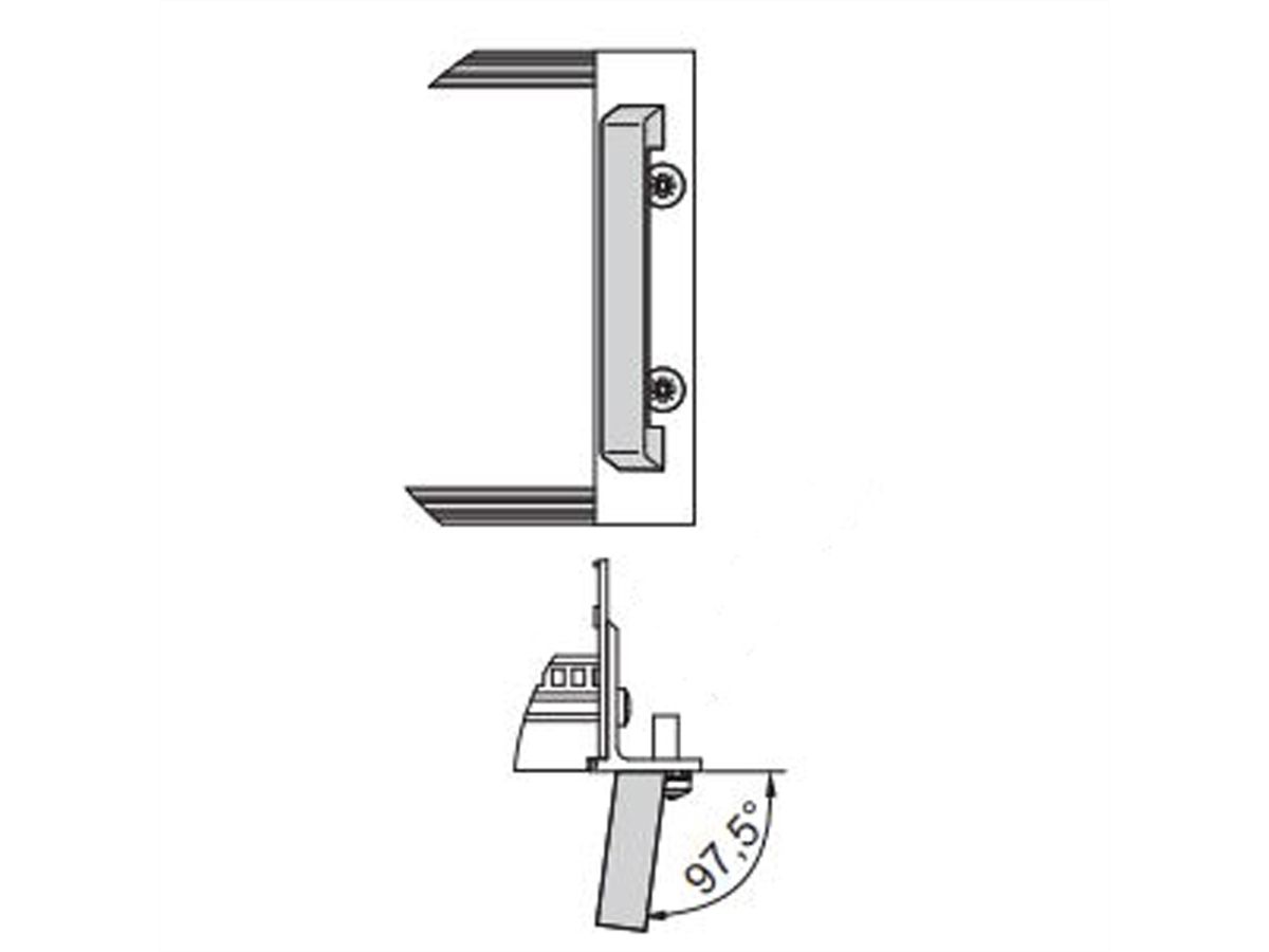 SCHROFF EuropacPRO 19" moduledrager voor moduledrager, zwaar, achteraf af te schermen, met handgreep vooraan, 6 HE, 235 mm
