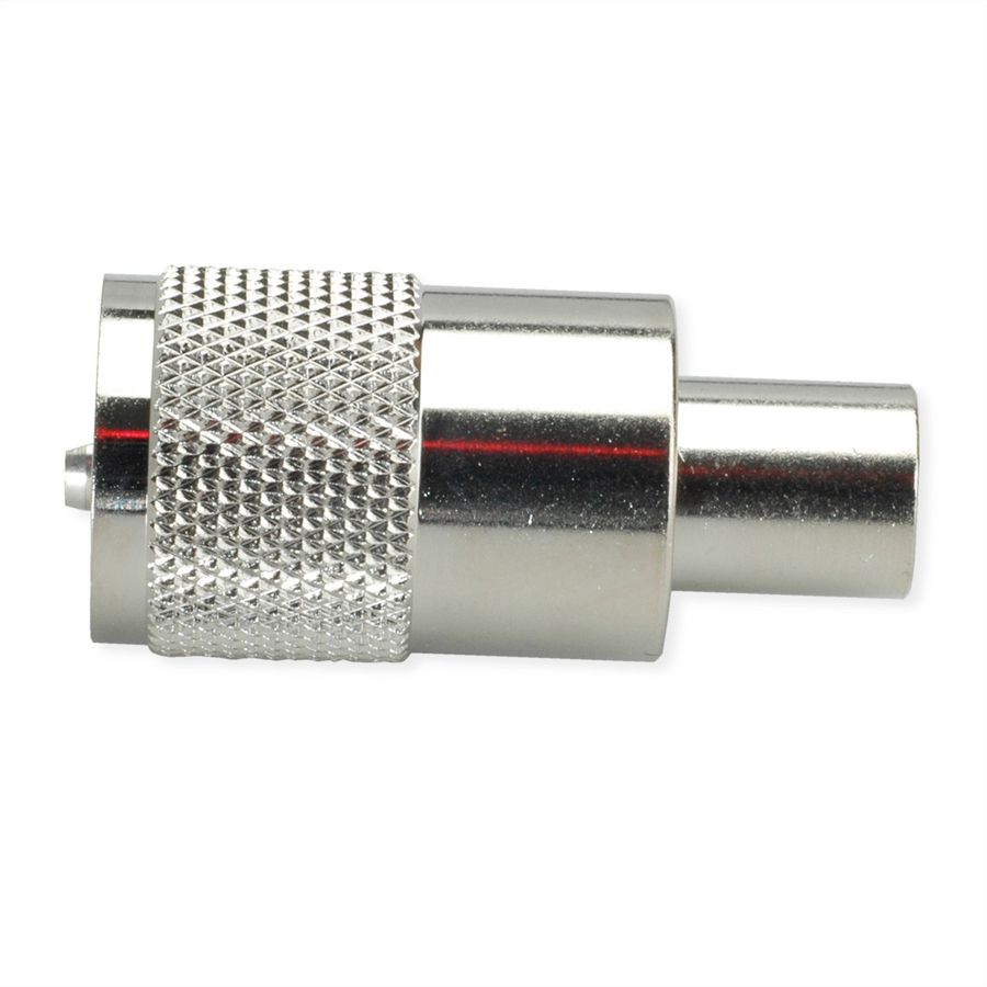 TELEGÄRTNER UHF-Stecker RG58C/U-59B/U, PTFE Lötanschluss