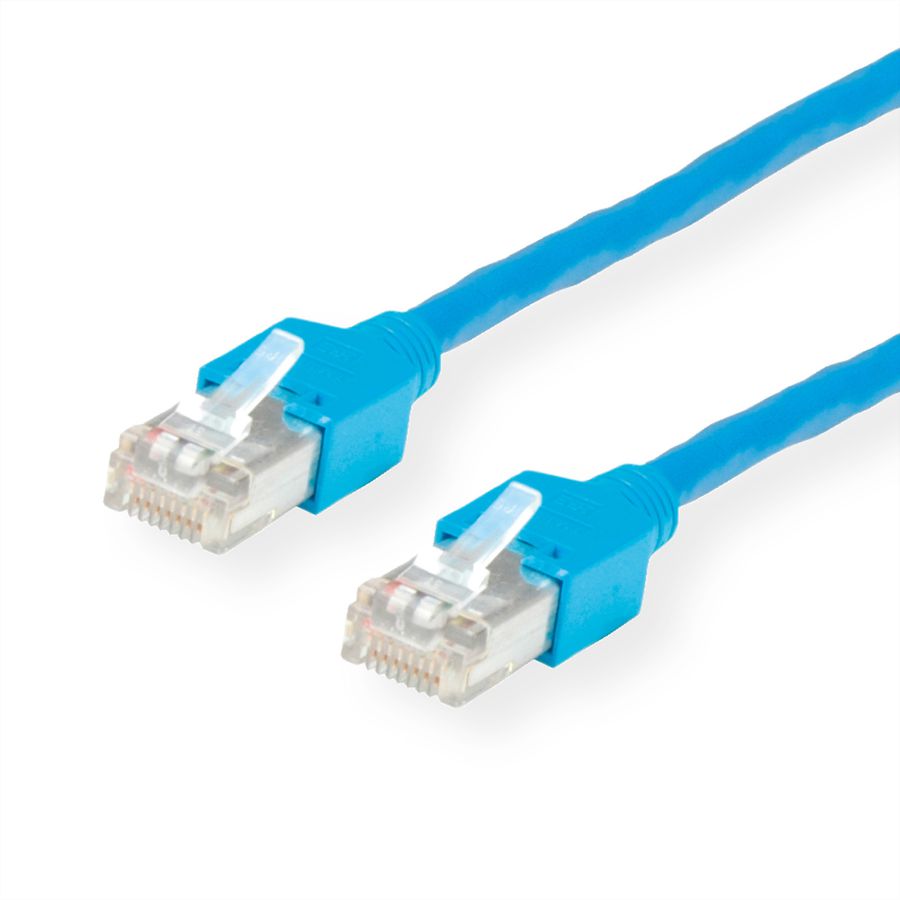 KERPEN D1-20 SF/U konf.Cat.5e (Class D), HiRose, crossed, blauw, 2 m