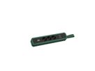 BACHMANN PRIMO 2 3xCEE7/3 1xUSB A/C 22W with loop 2m CEE7/7 RAL6028