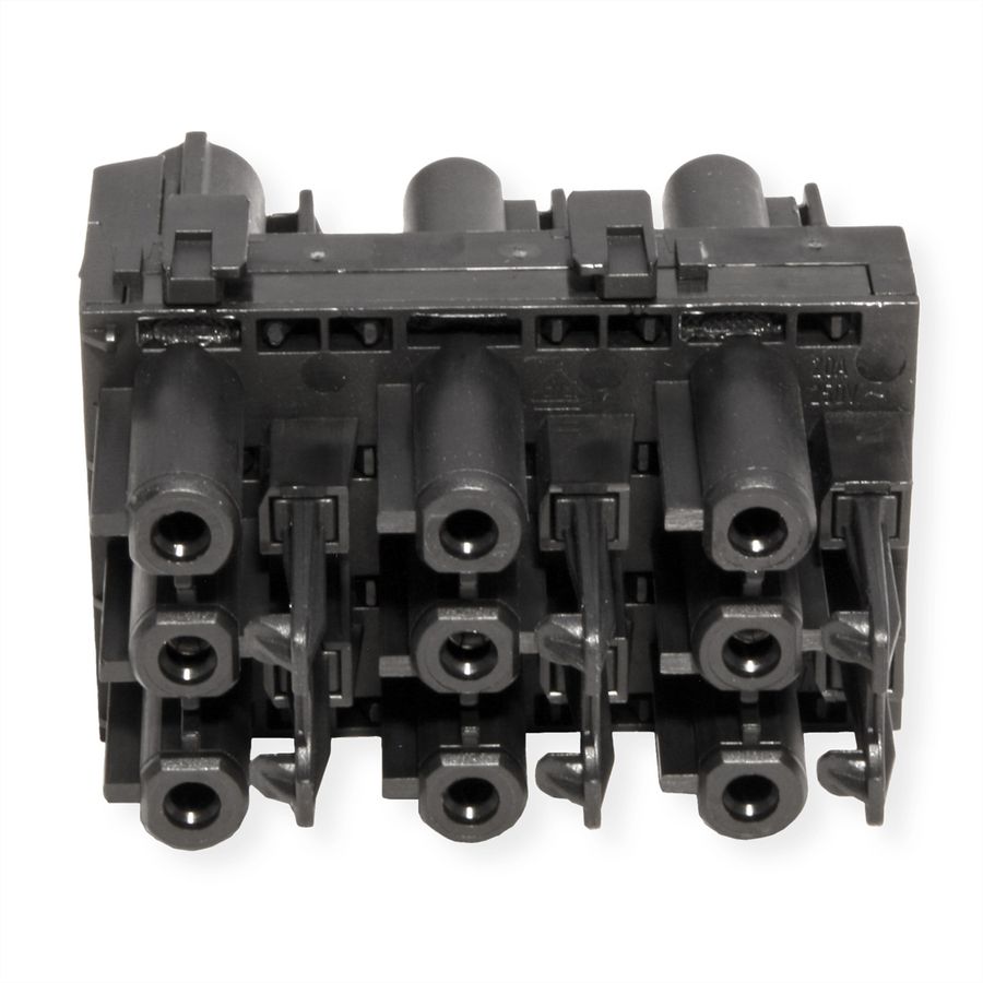 BACHMANN T verdeler GST18 3-polig, GST18 1x In 5x Uit
