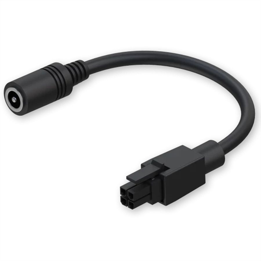 TELTONIKA PR2PD01B, 4-pin to barrel socket adapter