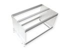 SCHROFF EuropacPRO 19" moduledrager voor moduledrager, zwaar, achteraf af te schermen, met handgreep vooraan, 6 HE, 235 mm