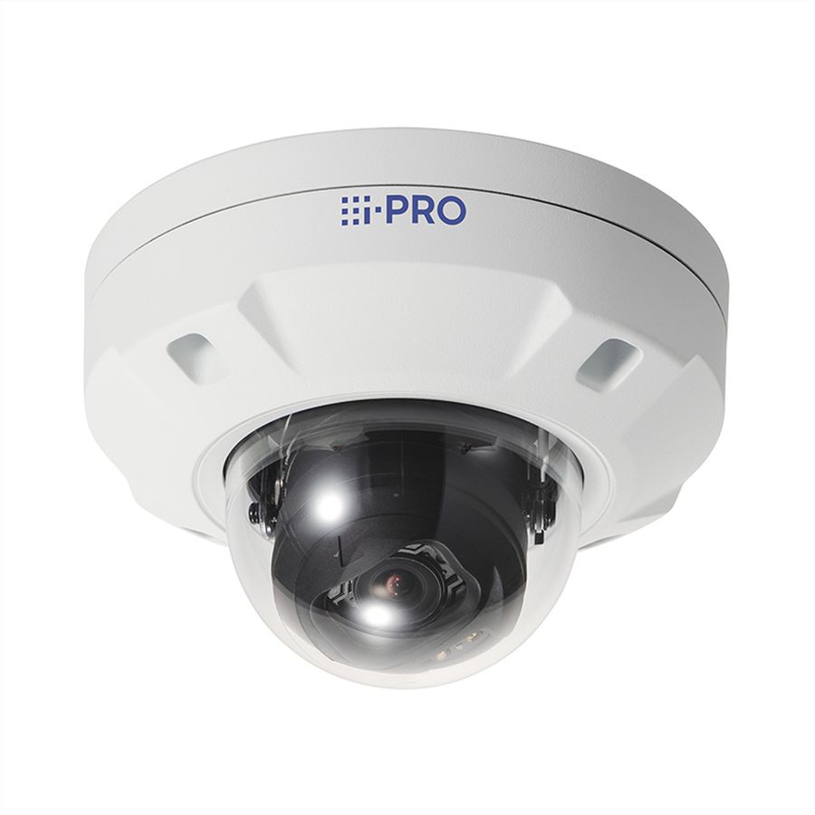 i-PRO 5MP AI OUTDOOR VANDAL Dome Kamera, weiß
