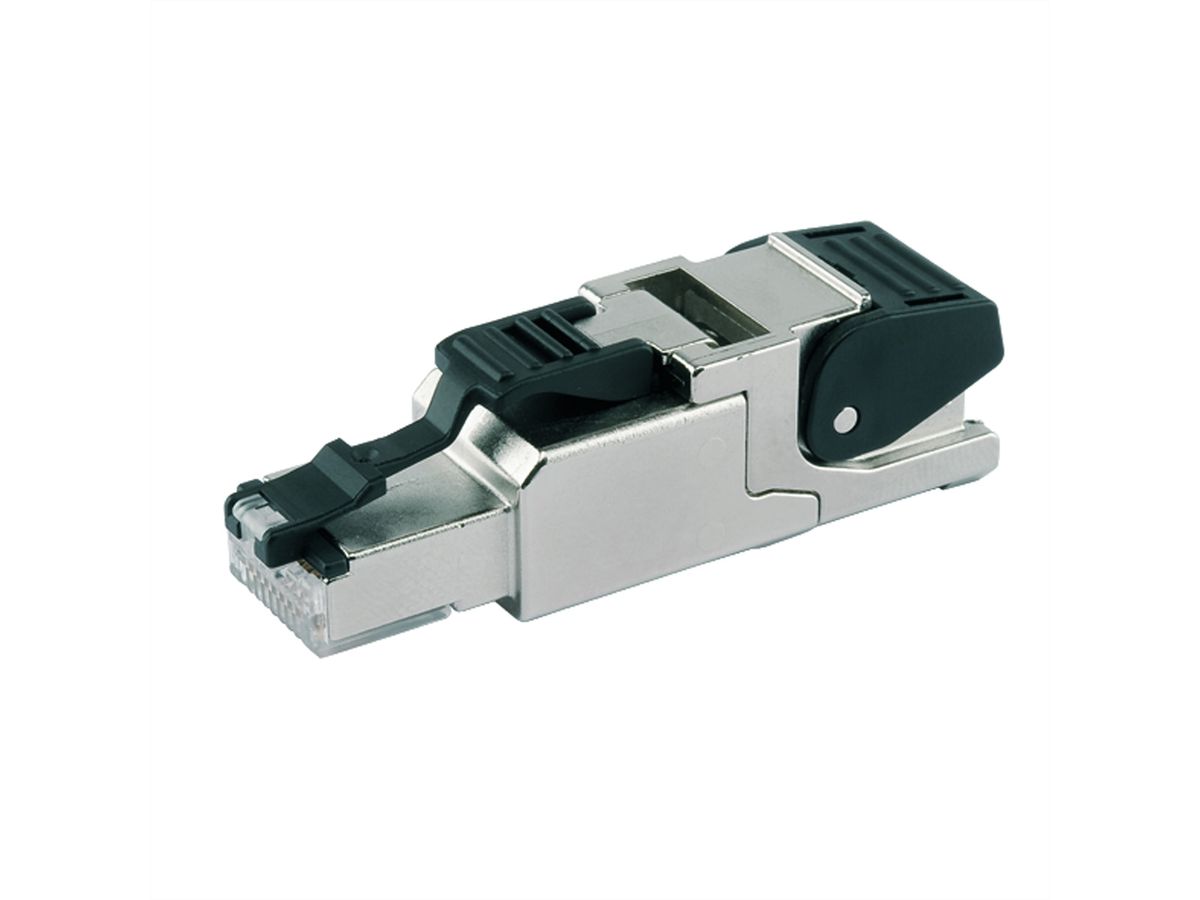 TELEGÄRTNER MFP8 RJ-45-connector Cat.6A (klasse EA) T568B voor veldmontage