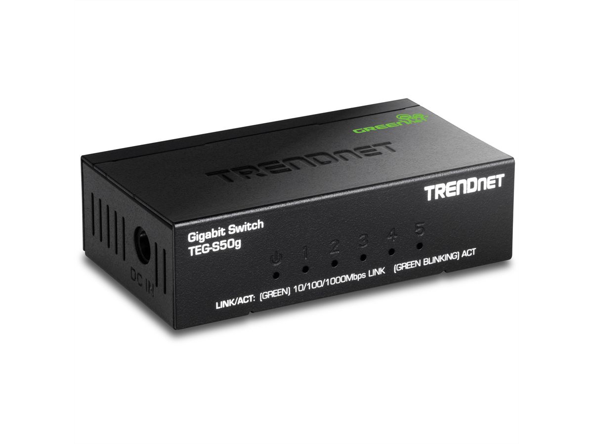 TRENDnet TEG-S50G Netwerk Switch