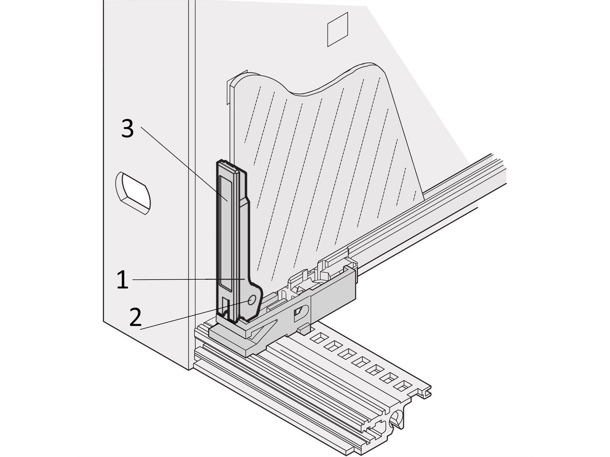 SCHROFF Identification Label, for PCB Handle Type A