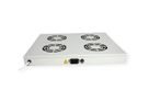ROLINE 19-inch fan unit 4 fans, Thermostat grey