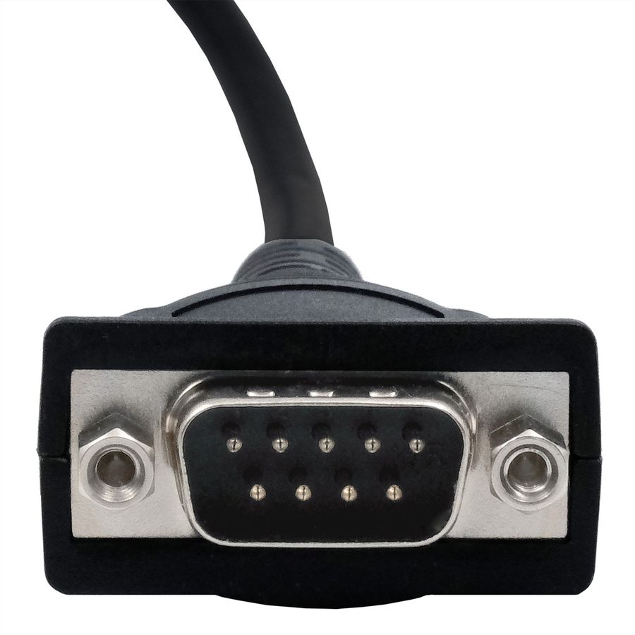EXSYS EX-23001 USB 2.0 mit C- und A-Stecker zu 1 x Seriell RS-232 Kabel mit 9 Pin Stecker FTDI Chip-Set