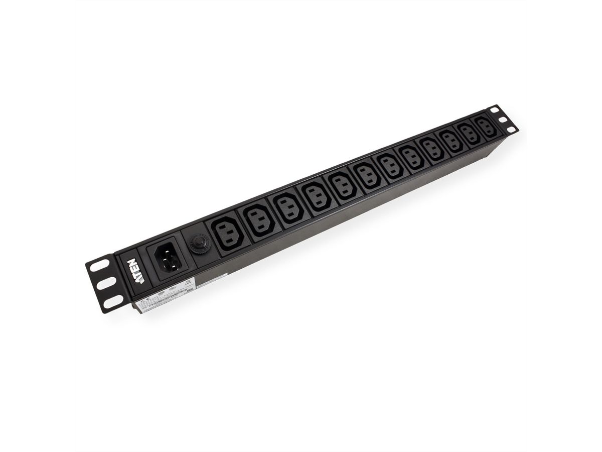 ATEN PE0112G 1HE 10A 12-poorts Basic PDU