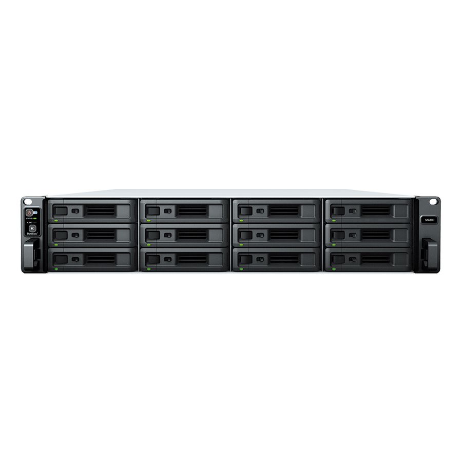 Synology SA SA6400 NAS/storage server Rack (2U) Ethernet LAN Black