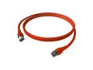 EasyLan FlexBoot Patchkabel Kat.6A, S/FTP, rood, 2 m