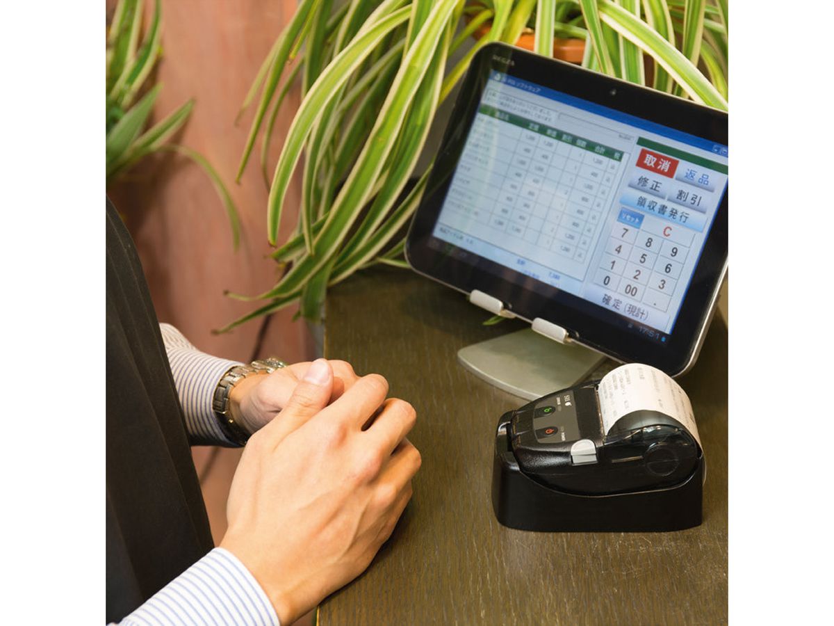 SEIKO MP-B20 mobiler Etikettendrucker Bluetooth USB